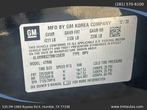 Used 2021 Buick Encore GX Preferred w/ Cold Weather Comfort Package FWD image 17