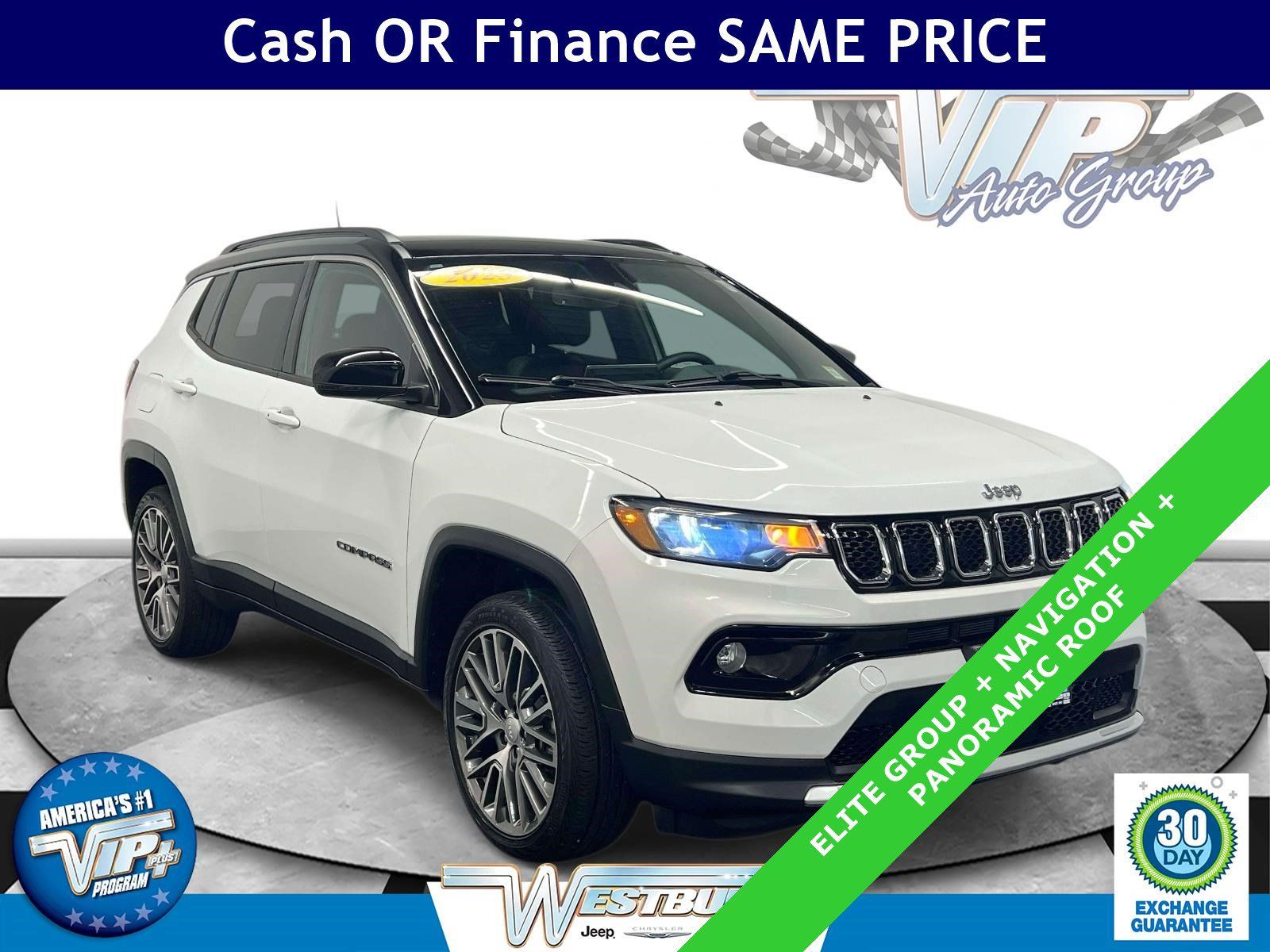 Used 2023 Jeep Compass Limited w/ Elite Group AWD/4WD image 1