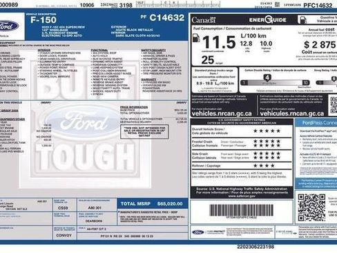 Used 2023 Ford F150 XLT w/ XTR Package AWD/4WD image 36