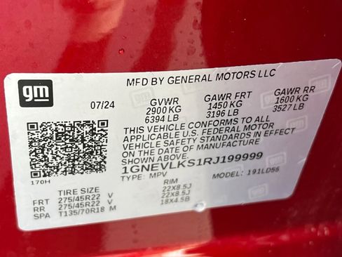 Certified 2024 Chevrolet Traverse RS w/ LPO, Floor Liner Package image 57