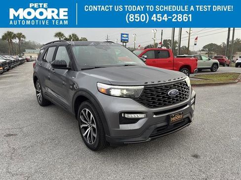 Used 2022 Ford Explorer ST-Line w/ Class IV Trailer Tow Package image 1