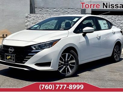 New 2025 Nissan Versa SV w/ Trunk Package