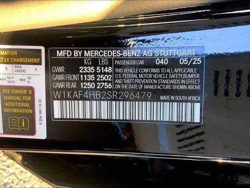 Used 2025 Mercedes-Benz C 300 4MATIC Sedan image 30