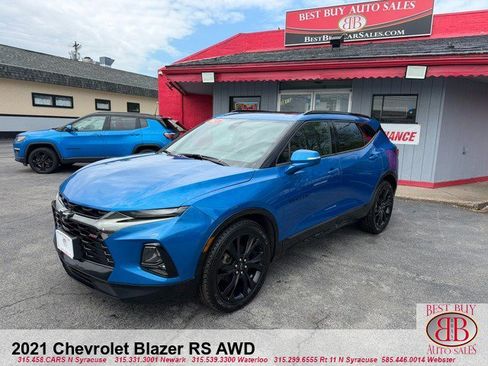 Used 2021 Chevrolet Blazer RS w/ Enhanced Convenience Package AWD/4WD image 3