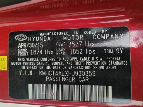 Used 2015 Hyundai Accent GLS FWD image 33