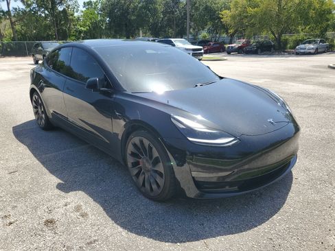 Used 2021 Tesla Model 3 Performance AWD/4WD image 2