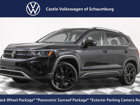 Used 2023 Volkswagen Taos SE w/ Panoramic Sunroof Package AWD/4WD image 1
