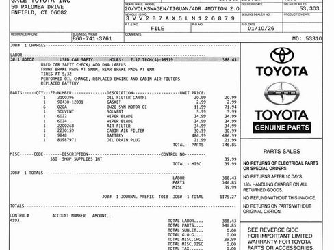 Used 2020 Volkswagen Tiguan SE image 11