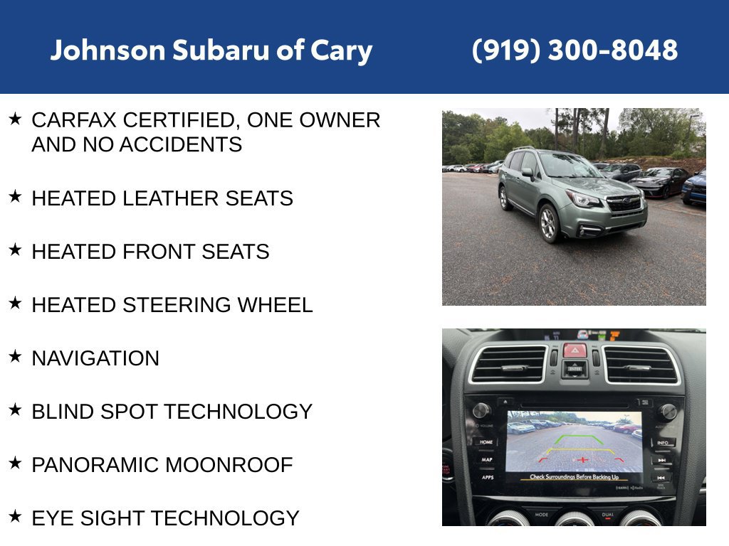 Used 2018 Subaru Forester 2.5i Touring AWD/4WD image 6