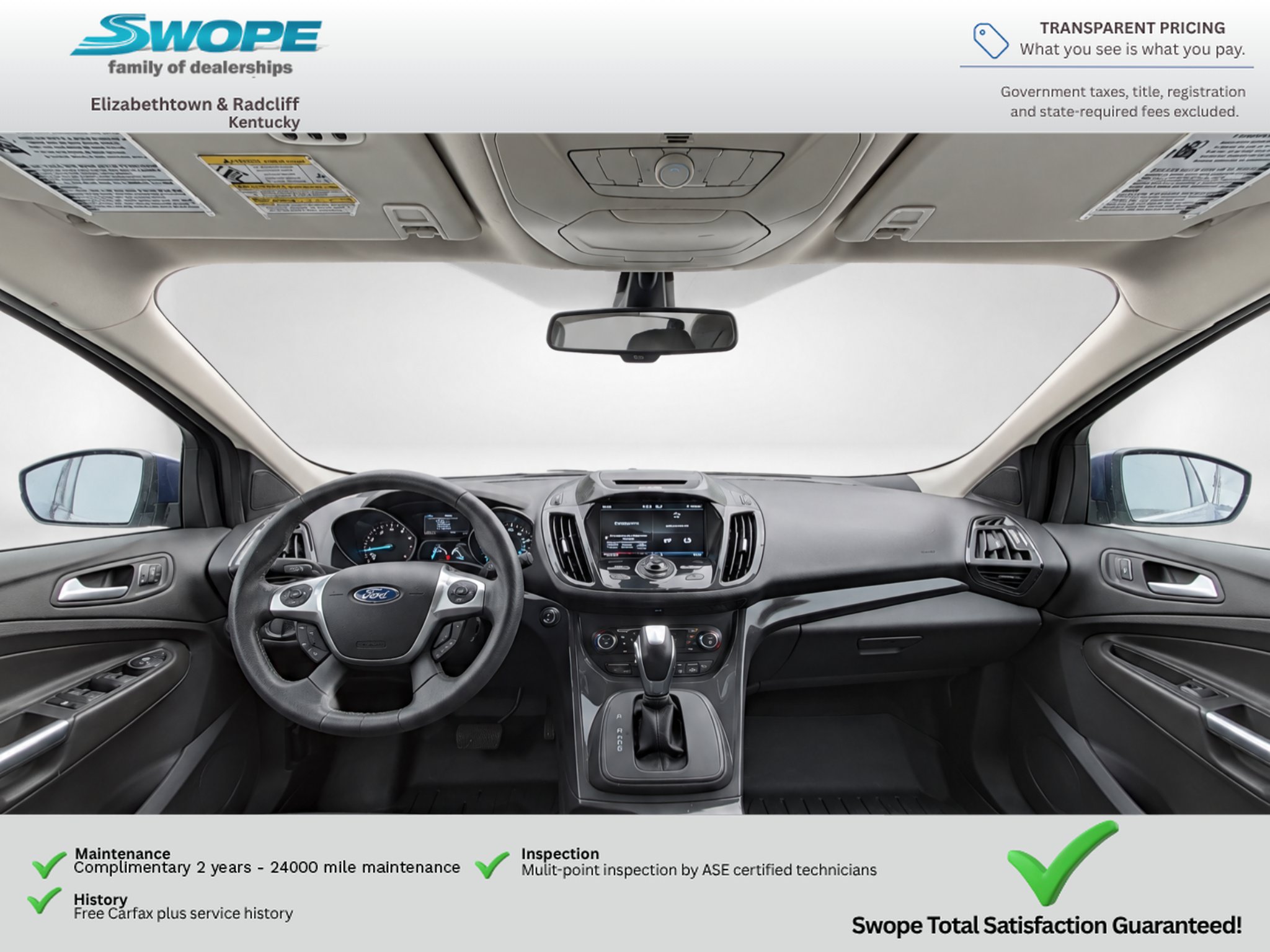 Used 2014 Ford Escape Titanium w/ Equipment Group 401A AWD/4WD image 9
