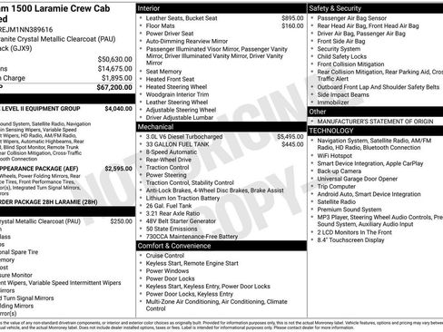 Used 2022 RAM 1500 Laramie RWD image 28