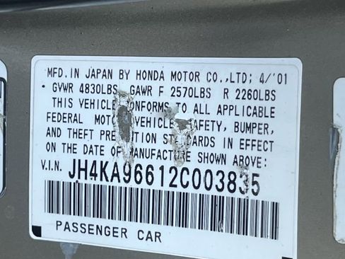 Used 2002 Acura RL FWD image 8