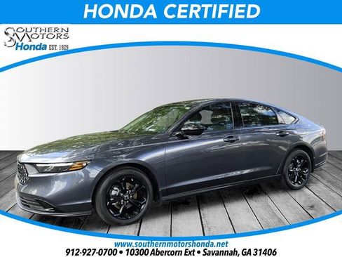 Certified 2025 Honda Accord SE image 1