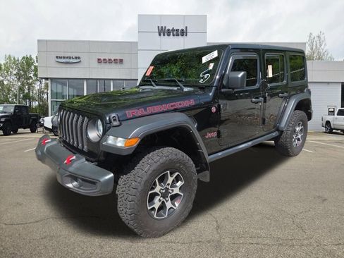 Used 2023 Jeep Wrangler Unlimited Rubicon w/ Safety Group AWD/4WD image 3