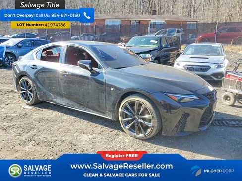 Used 2023 Lexus IS 350 F Sport w/ Memory Package AWD/4WD image 5