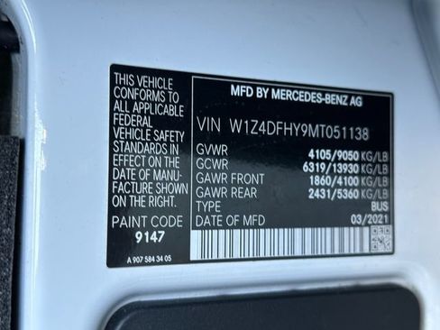 Used 2021 Mercedes-Benz Sprinter 2500 image 45