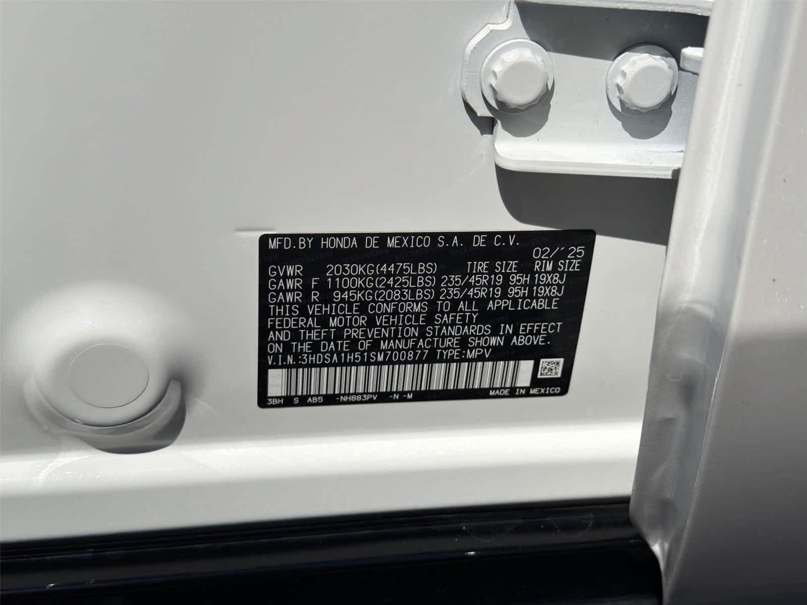 Certified 2025 Acura ADX A-Spec FWD image 22
