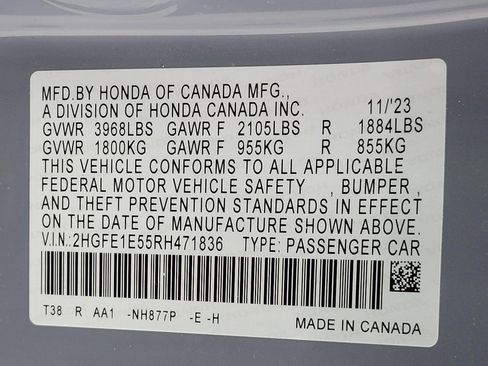 Used 2024 Honda Civic Si image 26
