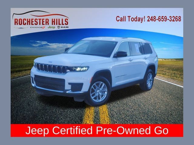 Used 2022 Jeep Grand Cherokee L Laredo w/ Luxury Tech Group I AWD/4WD image 1