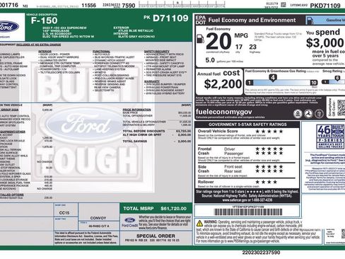 Certified 2023 Ford F150 XLT w/ Equipment Group 302A High AWD/4WD image 5