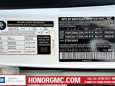 Used 2020 Mercedes-Benz GLE 350 w/ Parking Assist Package image 19