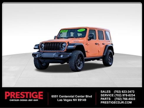 Used 2025 Jeep Wrangler Unlimited Sport AWD/4WD image 1