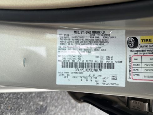 Used 2010 Ford Fusion SEL FWD image 30
