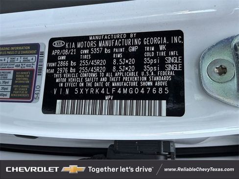 Used 2021 Kia Sorento SX image 35