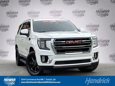 Used 2022 GMC Yukon SLT w/ SLT Premium Package image 1