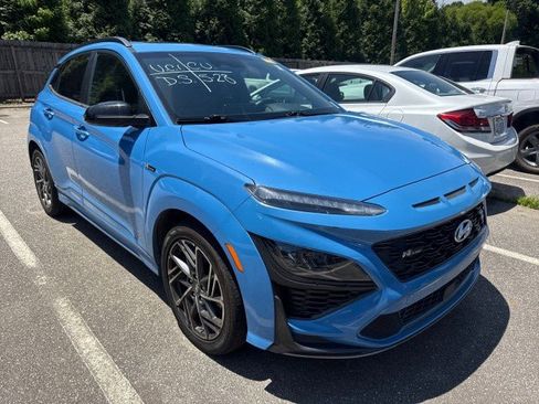 Used 2022 Hyundai Kona N Line w/ Tech Package FWD image 1