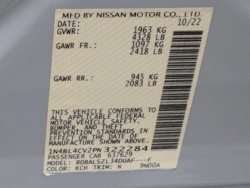 Used 2023 Nissan Altima 2.5 SR w/ SR Premium Package image 25