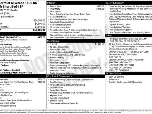 Certified 2023 Chevrolet Silverado 1500 RST w/ Z71 Off-Road Package image 35
