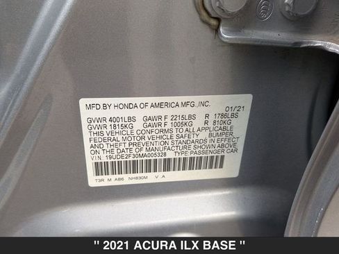 Used 2021 Acura ILX image 40