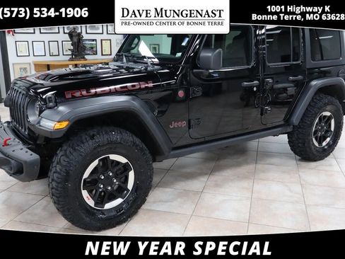 Used 2021 Jeep Wrangler Unlimited Rubicon w/ Steel Bumper Group image 1