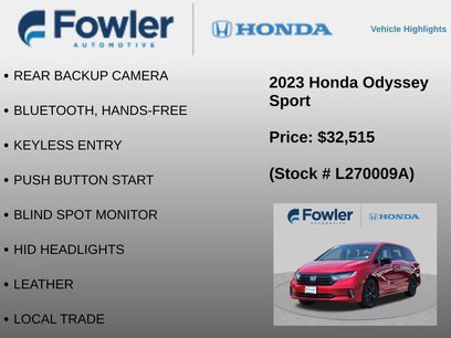 Used 2023 Honda Odyssey Sport