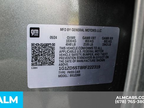 Used 2024 Chevrolet Malibu LT FWD image 39