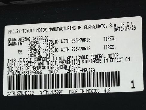 Certified 2025 Toyota Tacoma TRD Pro image 28