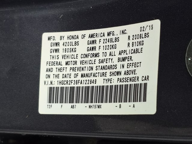 Used 2015 Honda Accord LX image 16