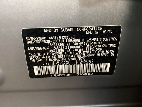 Used 2020 Subaru Forester Touring w/ Popular Package #2 image 16