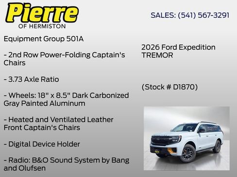 New 2026 Ford Expedition Tremor AWD/4WD image 6