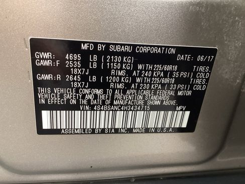 Used 2017 Subaru Outback 2.5i Limited image 16