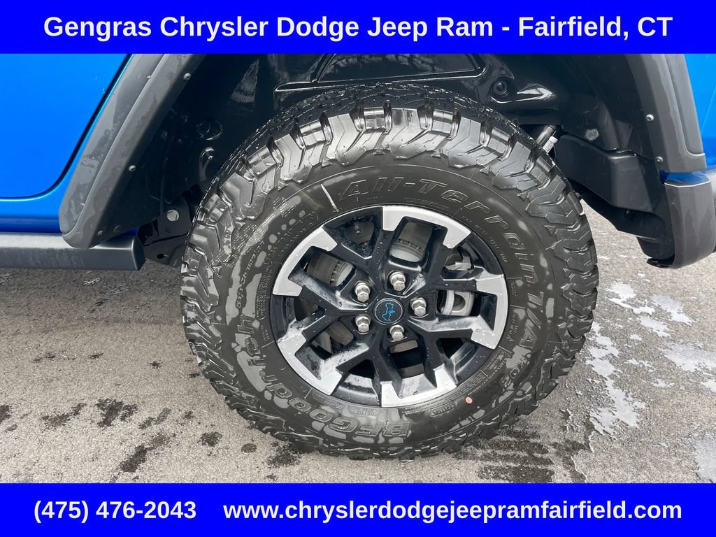 Certified 2025 Jeep Wrangler Unlimited Rubicon 4xe w/ Safety Group AWD/4WD image 12
