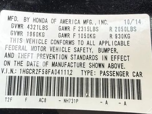 Used 2015 Honda Accord Sport image 28