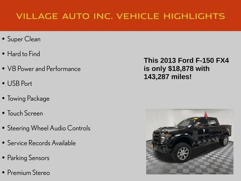Used 2013 Ford F150 FX4 w/ Luxury Equipment Group AWD/4WD image 7