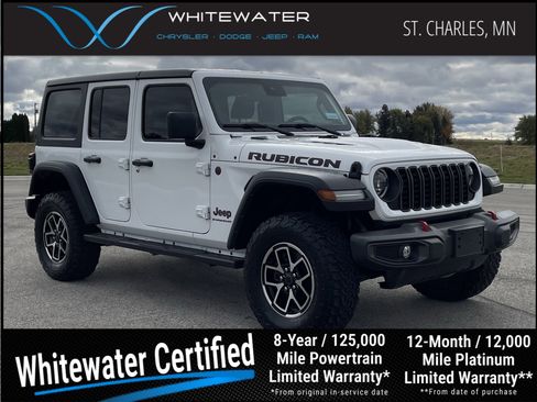 Used 2024 Jeep Wrangler Unlimited Rubicon w/ Convenience Group image 1