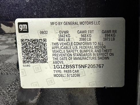 Used 2022 Chevrolet Malibu LS FWD image 14