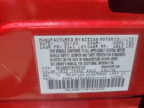 Used 2022 Nissan Sentra SV FWD image 33