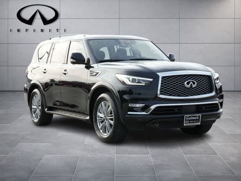 Certified 2023 INFINITI QX80 Luxe w/ Cargo Package RWD image 3