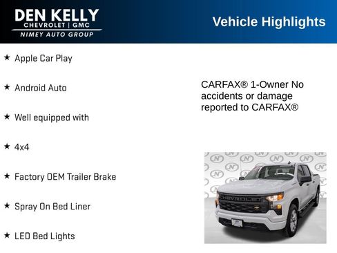 Used 2024 Chevrolet Silverado 1500 Custom AWD/4WD image 10