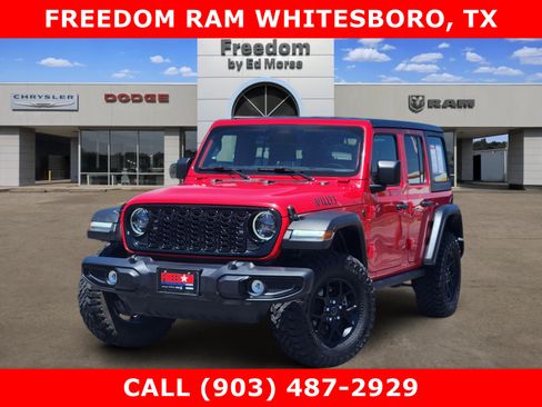 Used 2025 Jeep Wrangler Unlimited Sport AWD/4WD image 1